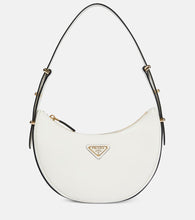 Prada Arqu√É¬© leather shoulder bag - Prada Arqu√É¬© 皮革单肩包