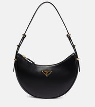 Prada Arqu√É¬© leather shoulder bag - Prada Arqu√É¬© 皮革单肩包
