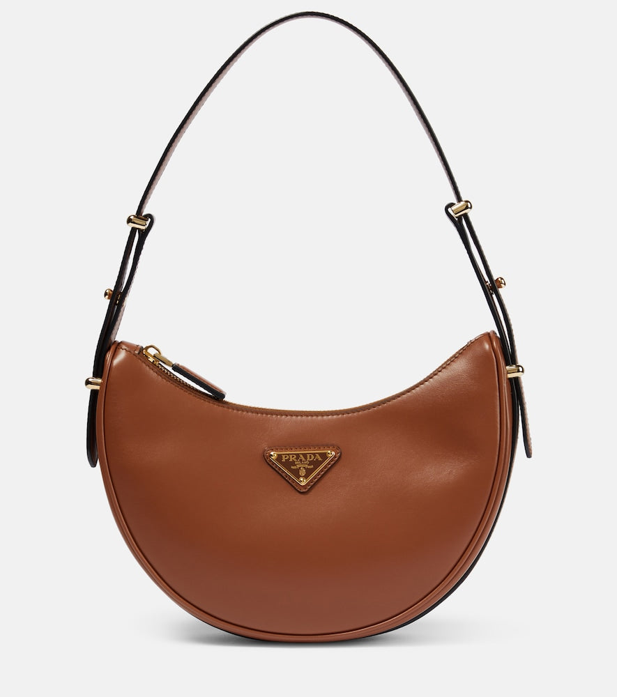 Prada Arqu√É¬© leather shoulder bag - Prada Arqu√É¬© 皮革单肩包