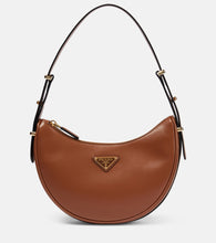 Prada Arqu√É¬© leather shoulder bag - Prada Arqu√É¬© 皮革单肩包