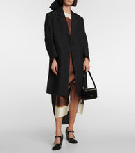 Prada Bow-detail mohair coat