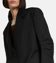 Prada Bow-detail mohair coat