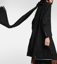 Prada Bow-detail mohair coat