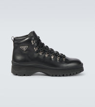 Prada Brixxen leather lace-up boots - Prada Brixxen 皮革系带靴