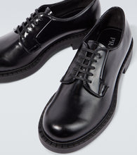 Prada Brushed leather Derby shoes