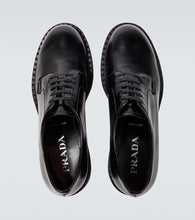 Prada Brushed leather Derby shoes