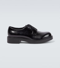 Prada Brushed leather Derby shoes - Prada 磨砂皮德比鞋