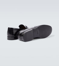 Prada Brushed leather loafers