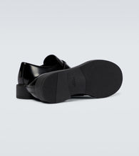 Prada Brushed leather loafers
