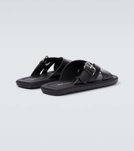 Prada Brushed leather sandals
