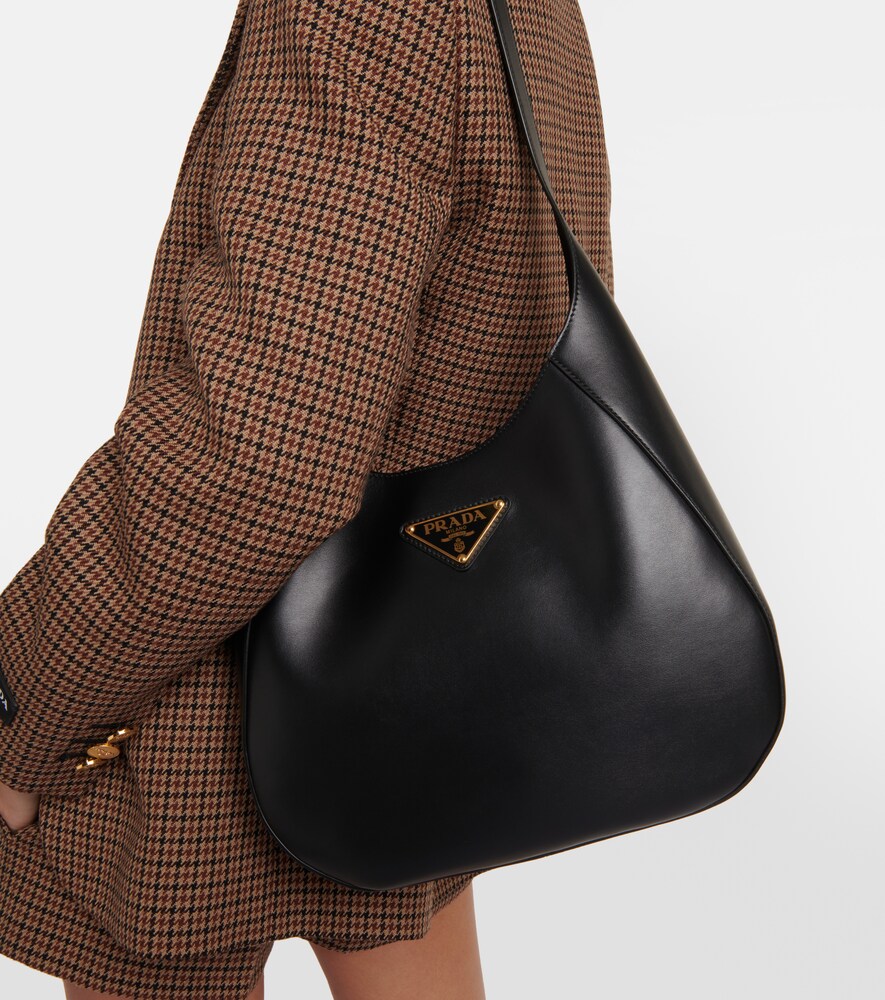 Prada City Medium leather shoulder bag
