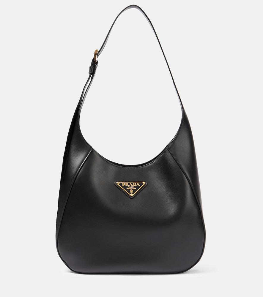 Prada City Medium leather shoulder bag - Prada City 中号皮革单肩包