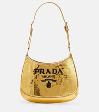 Prada Cleo Medium sequined shoulder bag - Prada Cleo 中号亮片单肩包