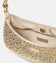 Prada Cleo embellished satin shoulder bag