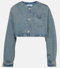 Prada Cropped denim jacket - Prada 短款牛仔外套