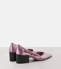Prada Cutout satin pumps