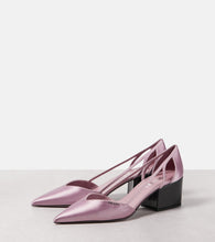 Prada Cutout satin pumps