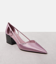 Prada Cutout satin pumps