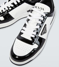 Prada Downtown leather low-top sneakers