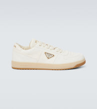 Prada Downtown logo leather sneakers