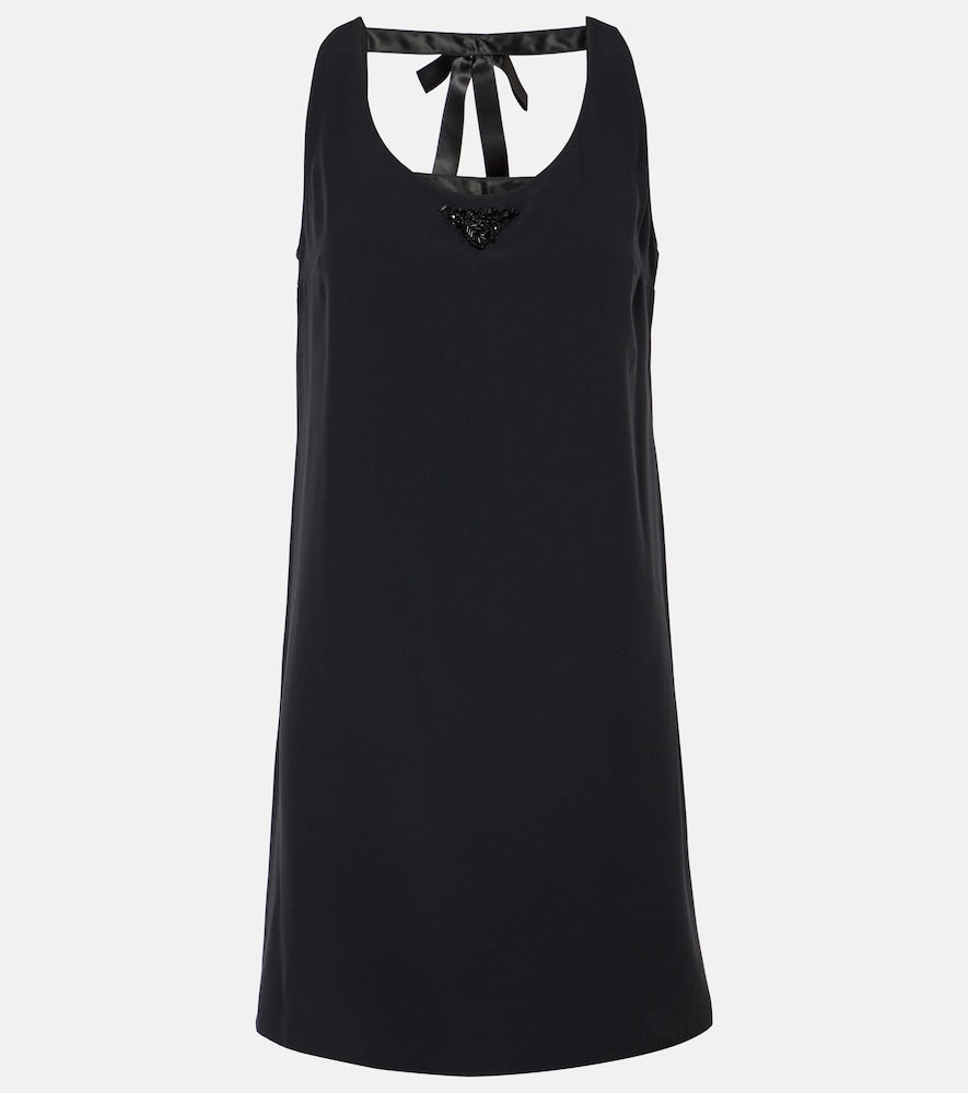 Prada Embellished minidress. Prada 缀饰迷你连衣裙
