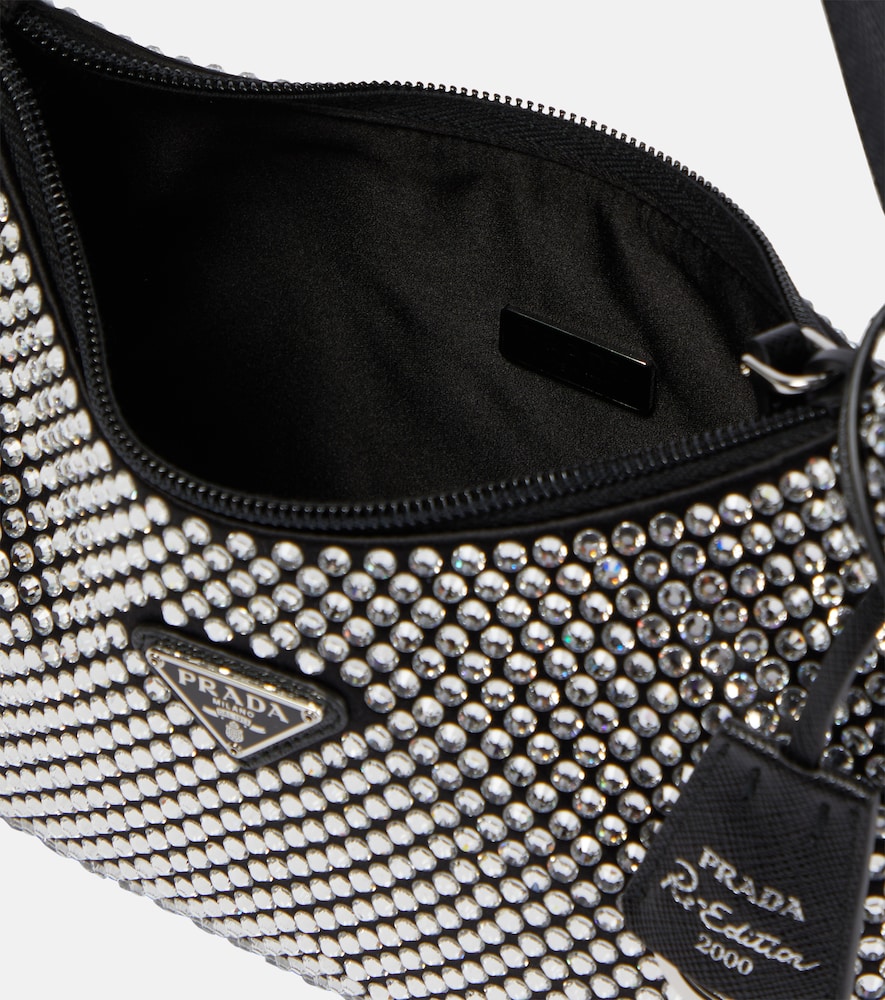 Prada Embellished satin bag
