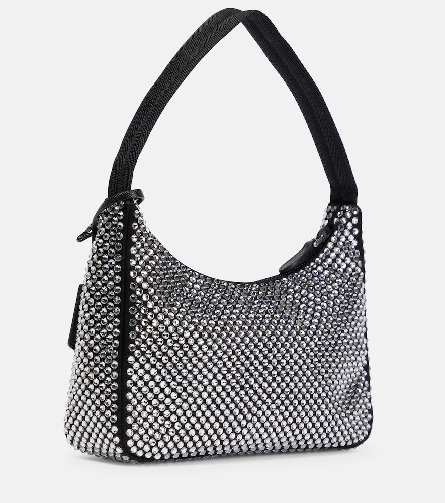 Prada Embellished satin bag