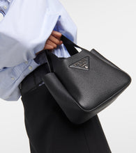 Prada Flou Small leather tote bag