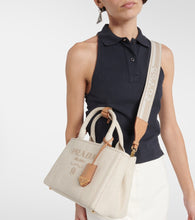 Prada Giardiniera Medium canvas tote bag