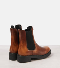Prada Leather Chelsea boots