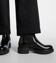 Prada Leather Chelsea boots