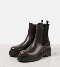 Prada Leather Chelsea boots