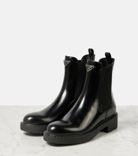 Prada Leather Chelsea boots
