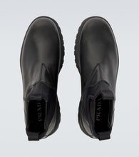 Prada Leather Chelsea boots