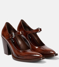 Prada Leather Mary Jane pumps - Prada 皮革玛丽珍鞋
