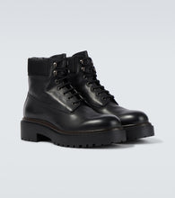 Prada Leather and Re-Nylon ankle boots