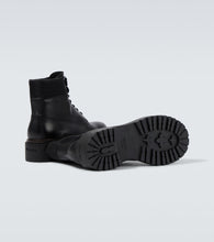Prada Leather and Re-Nylon ankle boots