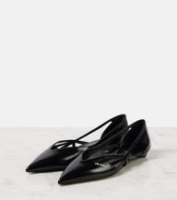 Prada Leather ballet flats