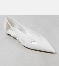 Prada Leather ballet flats
