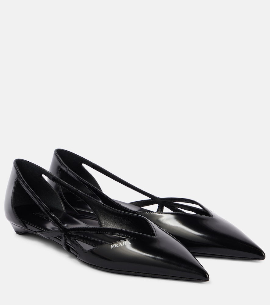 Prada Leather ballet flats - Prada 皮革芭蕾平底鞋