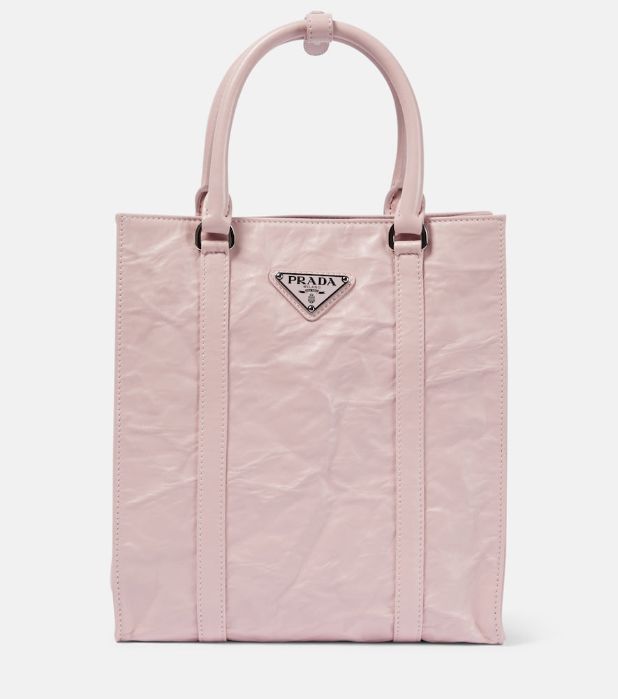 Prada Leather tote bag - Prada 皮革手提包