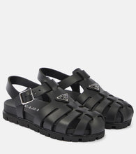 Prada Logo fisherman sandals - Prada Logo 渔夫凉鞋