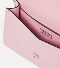 Prada Logo leather shoulder bag