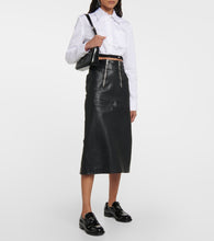 Prada Logo patent leather loafers