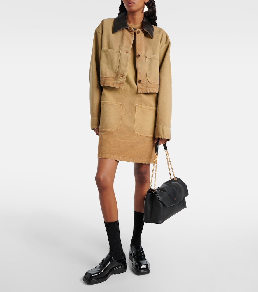 Prada Medium leather shoulder bag