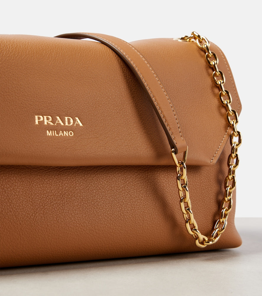 Prada Medium leather shoulder bag