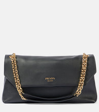 Prada Medium leather shoulder bag - Prada 中号皮革单肩包