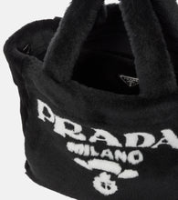 Prada Medium shearling tote