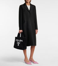 Prada Medium shearling tote