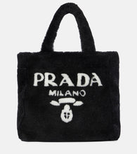 Prada Medium shearling tote - Prada 中号羊毛手提包